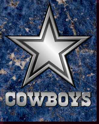 Sports Art NFL Football Paintings Dallas Cowboys Artwork Dallas Cowboys Paintings - Standard of Excellence: Dallas Cowboys