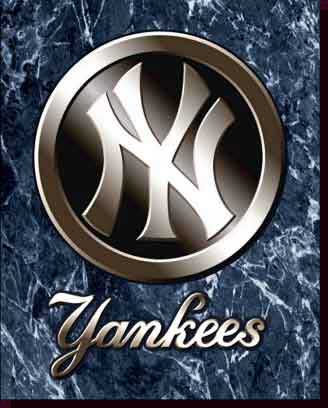 Sports Art MLB Baseball Paintings NY Yankees Artwork NY Yankees Paintings - Standard of Excellence: New York Yankees